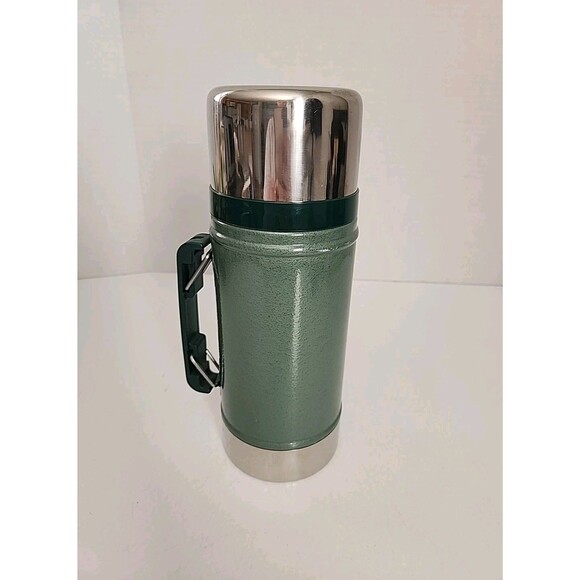 Stanley Classic Food Jar 24oz Vacuum Thermos Camping Green HOT COLD NOT USED SEE - Picture 2 of 10